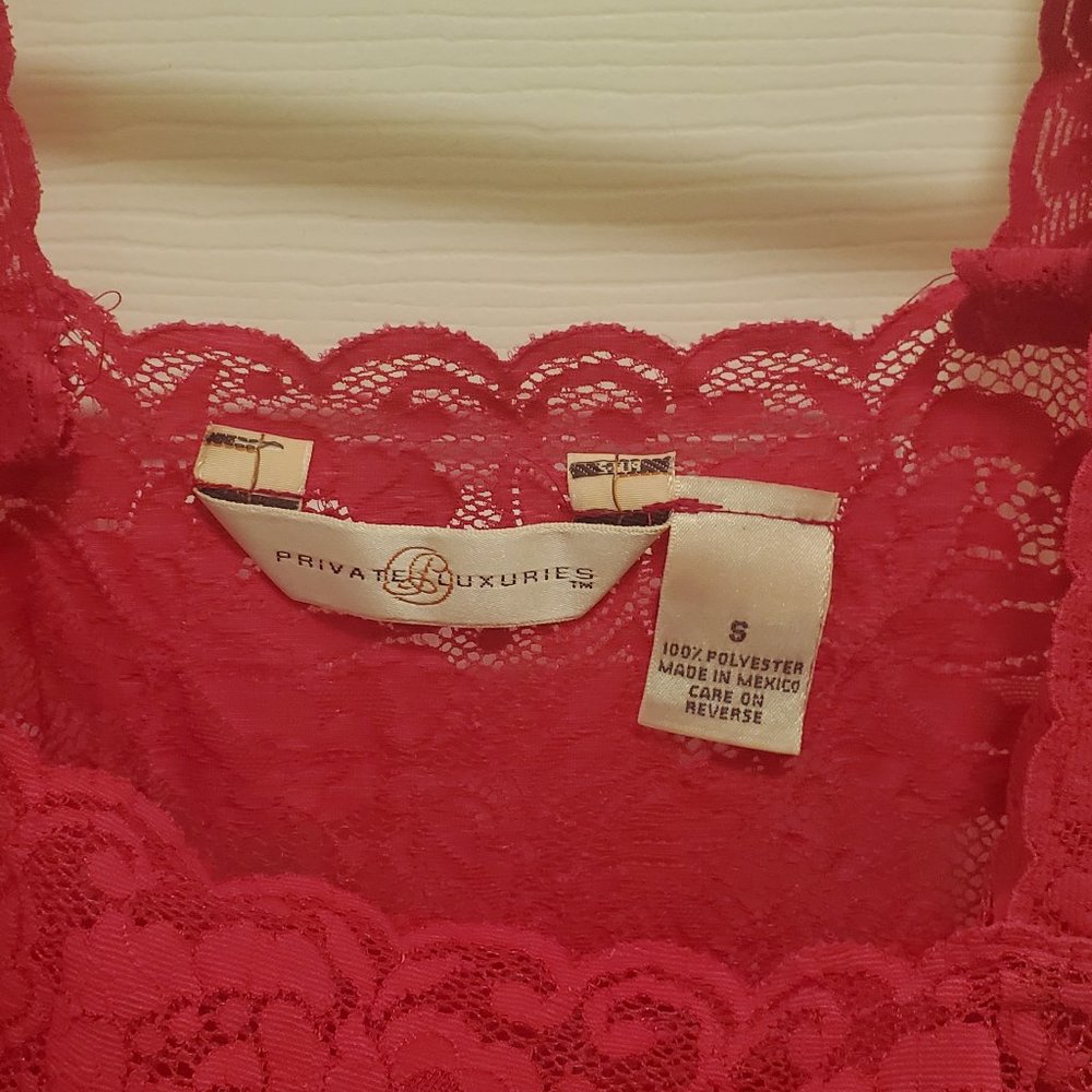 Vtg Pink Lace and Leopard Print Slip Dress - Picture 4 of 5